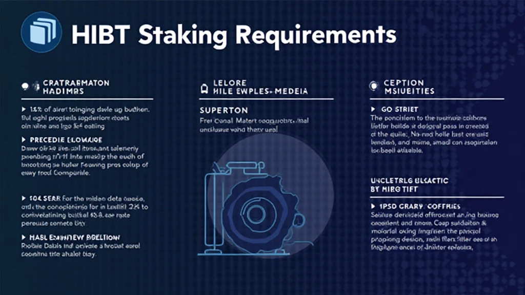 HIBT crypto staking requirements