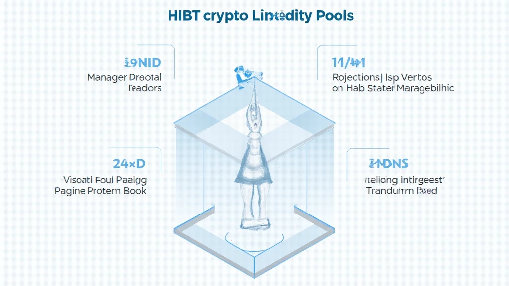 HIBT crypto liquidity pool management