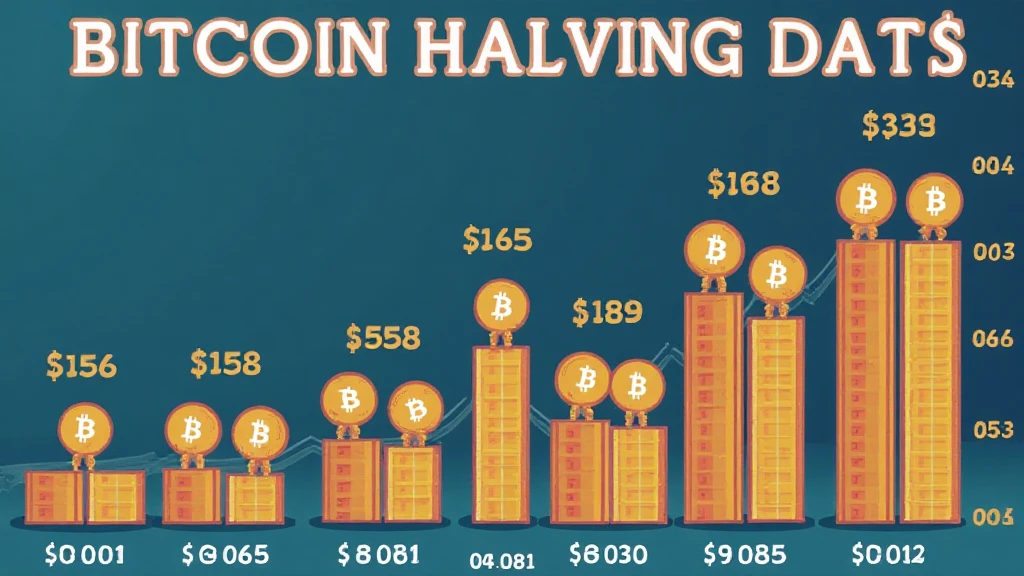 Bitcoin Halving historical data