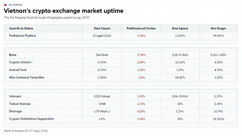 Vietnam crypto exchange uptime