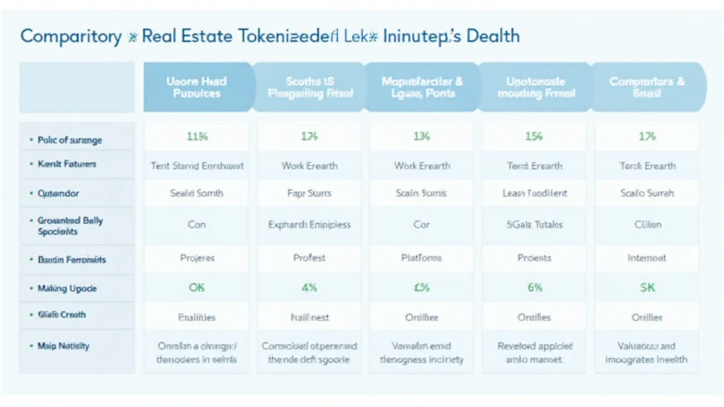 Real estate tokenization platforms comparison