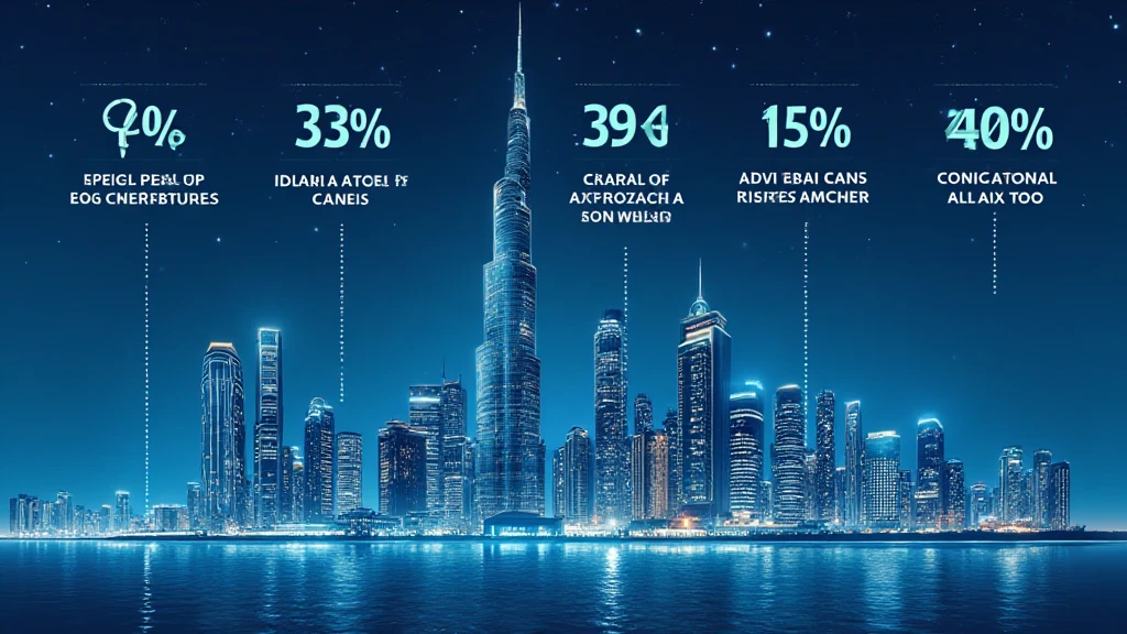 Dubai real estate blockchain adoption stats