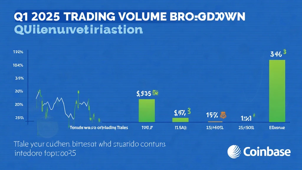 Coinbase Q1 2025 trading volume breakdown