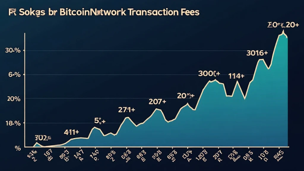 Bitcoin network transaction fee trends
