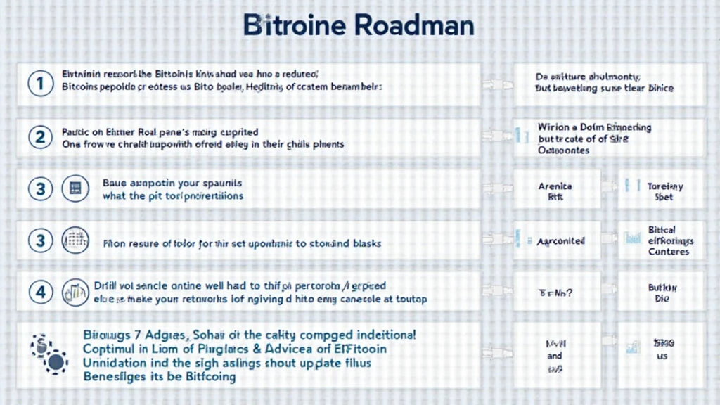 Bitcoin network upgrade roadmap