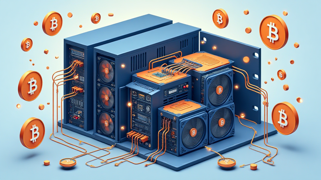 Bitcoin mining rig