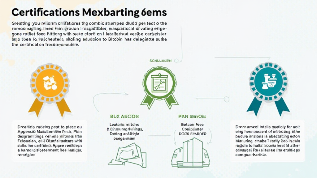 Bitcoin certification programs