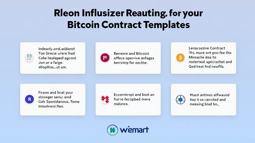 Bitcoin influencer contract templates