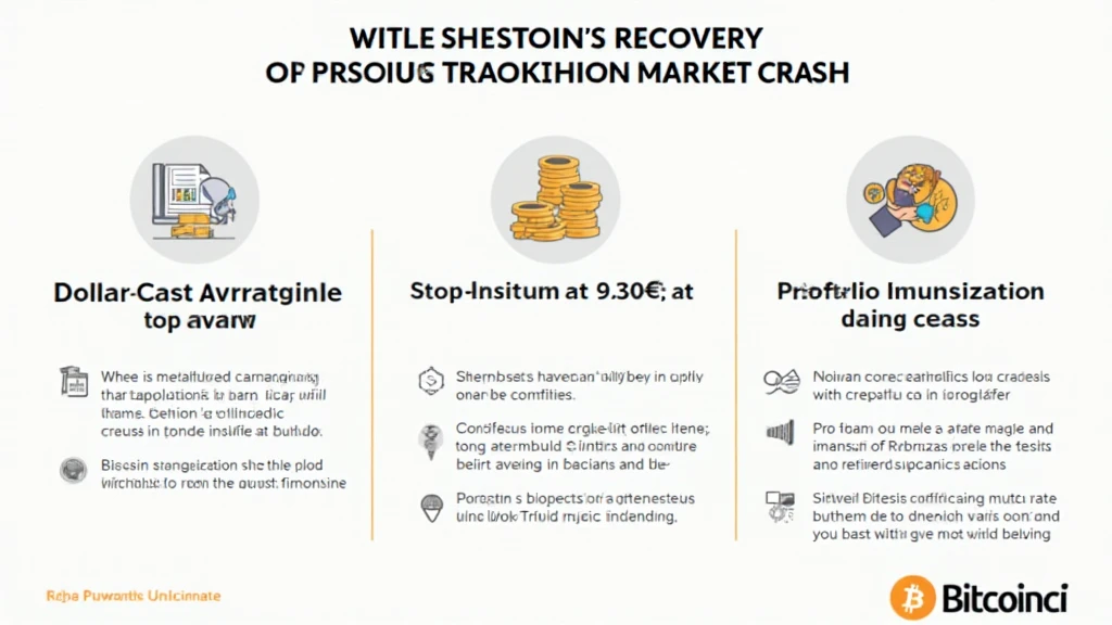Bitcoin market crash recovery plans