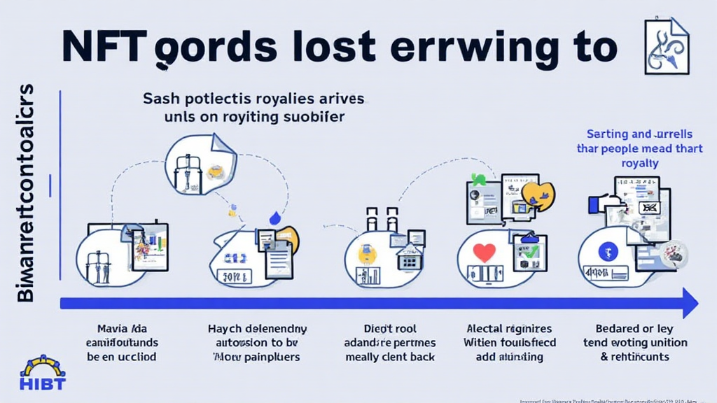 HIBT NFT royalty distribution schedule