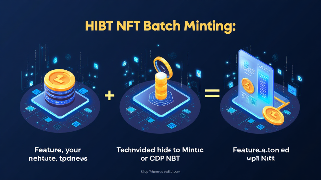 HIBT NFT batch minting feature