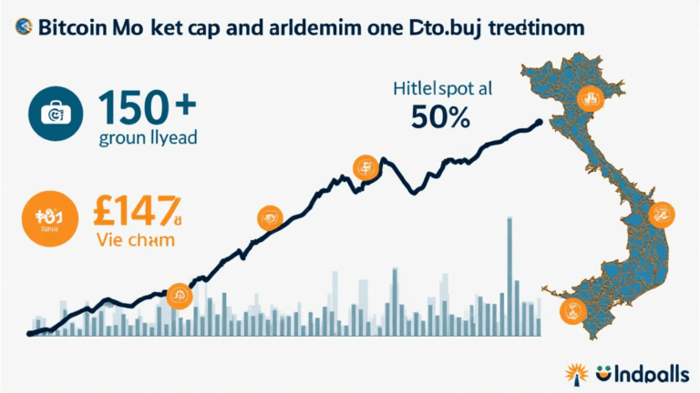 2025发展潜力的越南加密市场：Bitcoin Market Cap与HIBT的深入剖析
