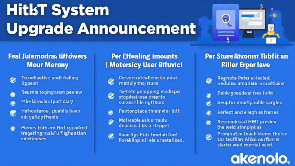 hibt system upgrade completion announcement